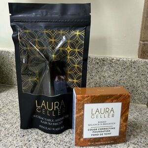 Laura Geller Baked Foundation + Kabuki Brush Set – New